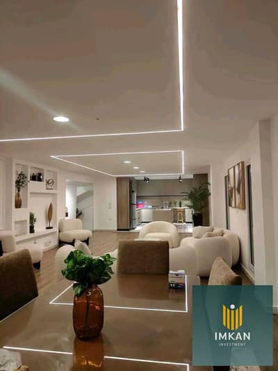 Ready for immediate handover in Mayan Al-Shorouk Compound: a "super-lux" finished apartment for sale at a special price, with a 10-year installment pl