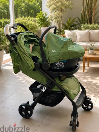 joie stroller and carseat