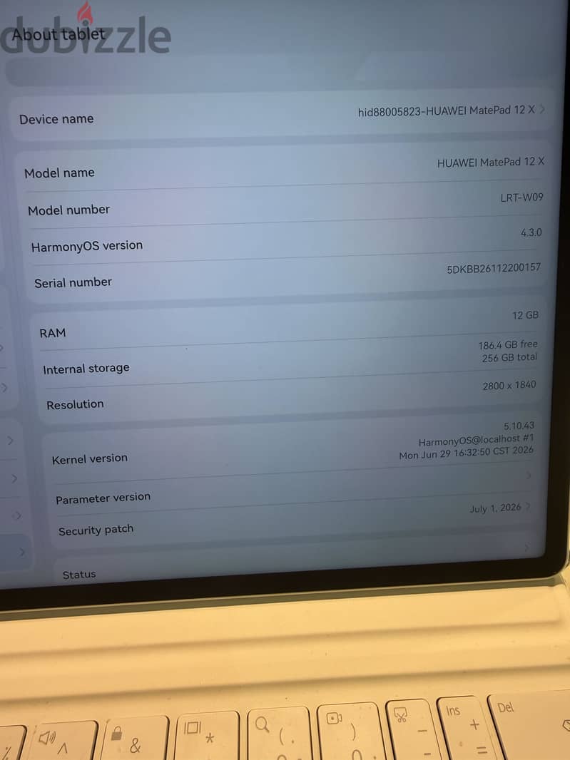 Huawie matepad 12x 2