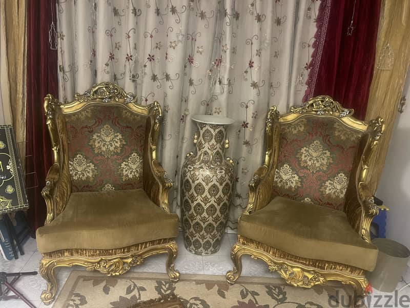 صالون مدهب 3