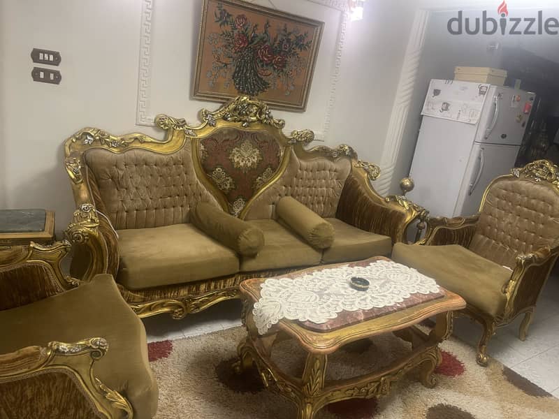 صالون مدهب 4