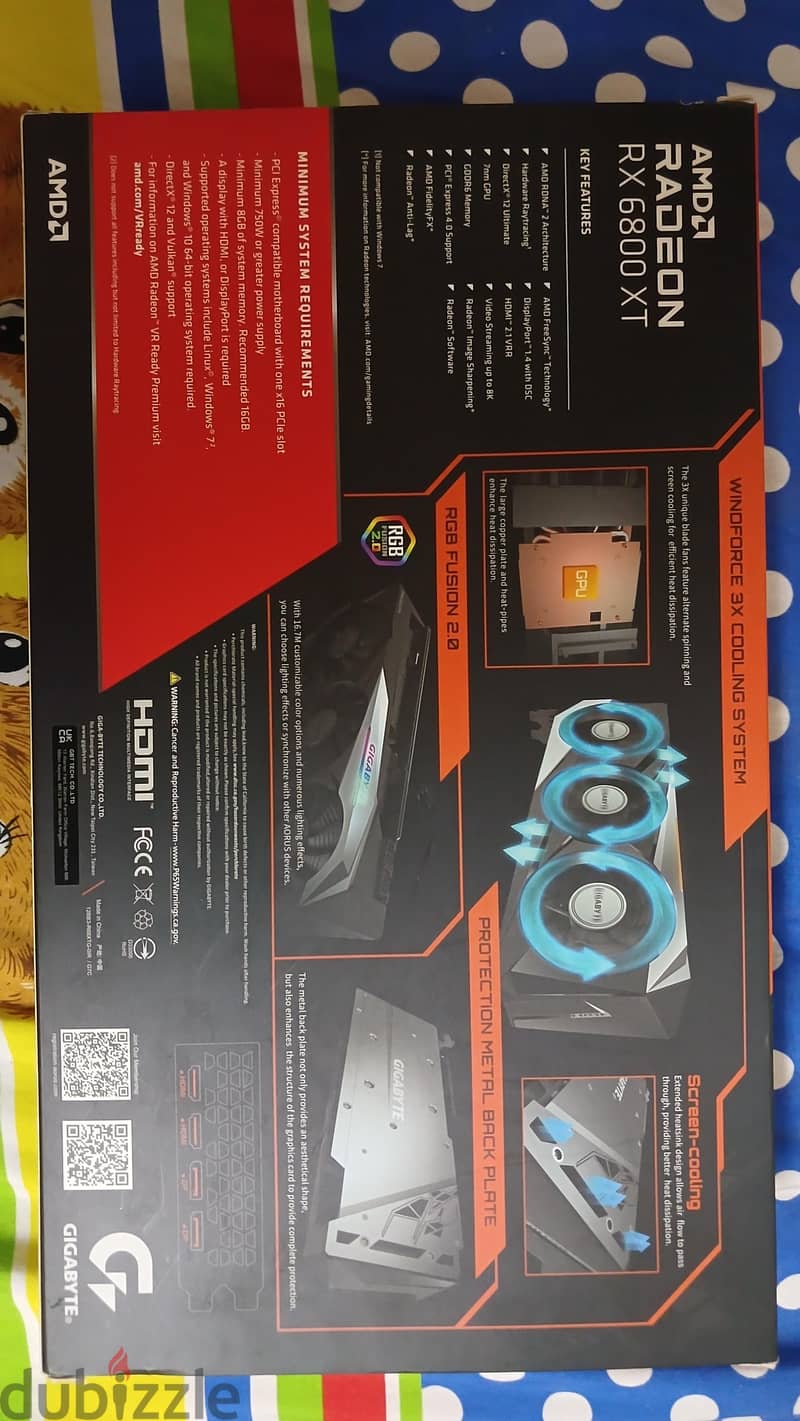 RX 6800 XT Gigabyte Gaming OC 1
