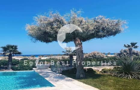 Double View Lagoon & Sea Chalet Fully Finished At Marsa Baghush with Instalment Up to 9 years By Shehab Mazhar For Limited Time Offer