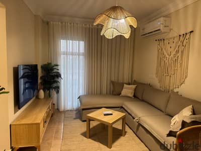 Furnished apartment for rent in Madinaty, first occupancy