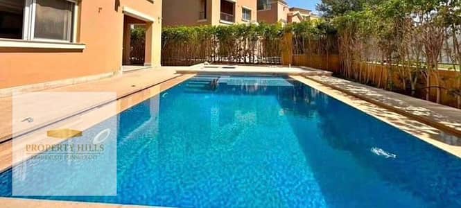 Villa immediate delivery 625 meters compound villas only inhabited and living directly on the Suez Road and next to Madinaty