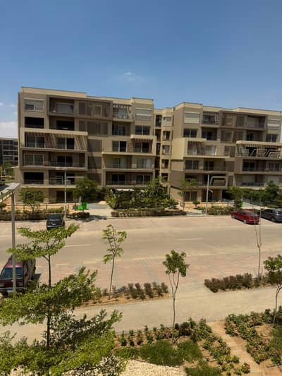 شقة للبيع في بالم هيلز التجمع الخامس مساحة 164 متر فيو فيلات موقع مميز جاهزة للسكن Palm Hills New Cairo apartment