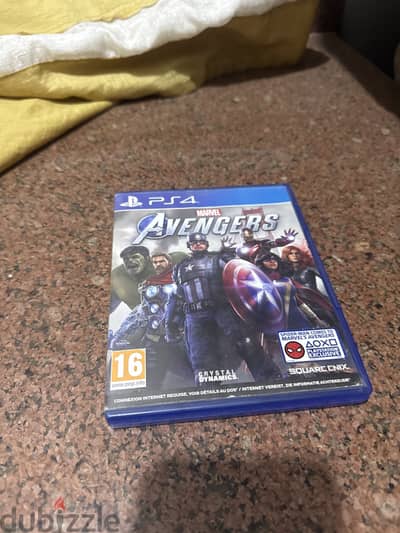 للبيع أصلية Marvel's Avengers PS4 - بحالة الزيرو (نسخة سبايدرمان)