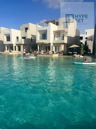 Only EGP 700,000 ! First row fully finished chalet on the lagoon at Al Masyaf Ras El Hekma | North Coast |Near Fouka Bay , Naia Bay , Mountain View