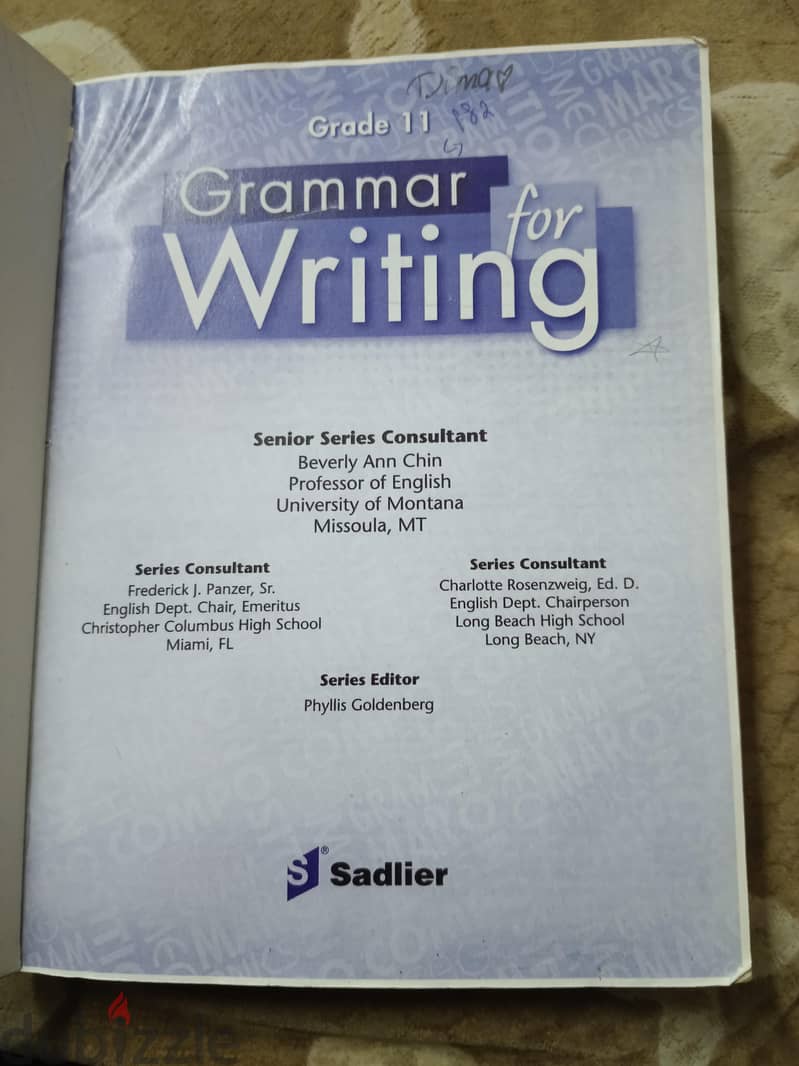  Grammar for Writing – Grade 11 1