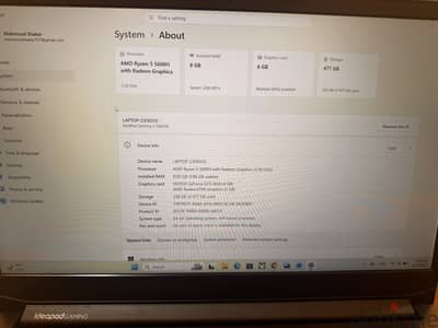 Lenovo Ipeapad gaming 3