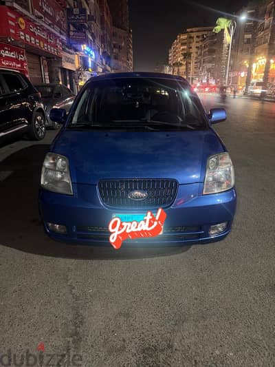 كيا بيكانتو 2006 فبريكا بالكامل  اعلى فئه Kia Picanto 2006