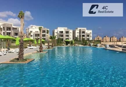 باقل من سعر الماركت لسرعه البيع شاليه تشطيب كامل بالفرش و الاجهزة Open view ريسيل في أمواج الساحل الشمالي بتقسيمه خاصه جاهز للمعاينه و السكن
