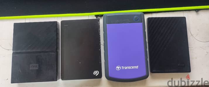 Hard Disks Segate/Transcend/WD 2TB (Helath 99%)