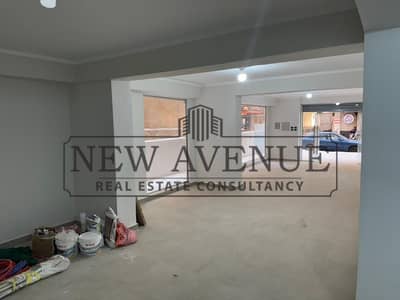 Ready to move Ground Floor Retail 75 meter for Rent Zahraa El Maadi  Extension of El Khamsin Street