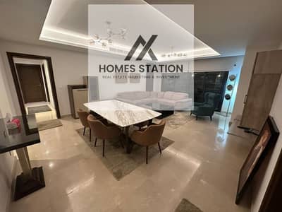 Luxury apartment for rent in Cairo Festival City | Large garden | Fully furnished