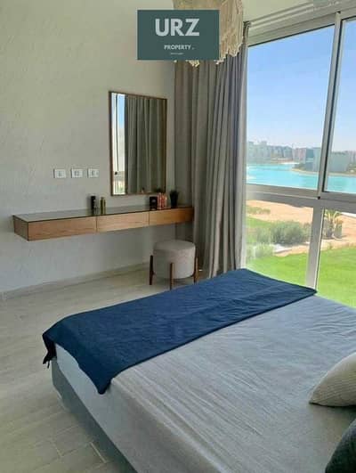 شالية seaview وبخصم 30 % من سعر الوحدة لفترة محدودة وبالتقسيط متشطبة بالتكيفات و المطبخ في الساحل الشمالي في راس الحكمة بالقرب من لافيستا كاسكادا