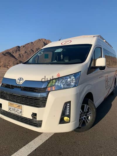 تويوتا Toyota Hiace 2025  لايجار بالسائق _ For Rent