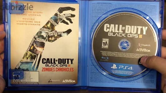 لعبه call of duty black ops 3 نسخه الزومبي cd