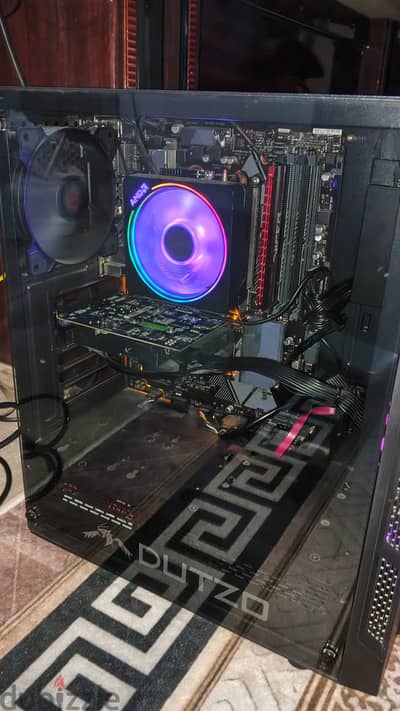 جهاز جيمنج للبيع Ryzen 5 1400 Gtx 650