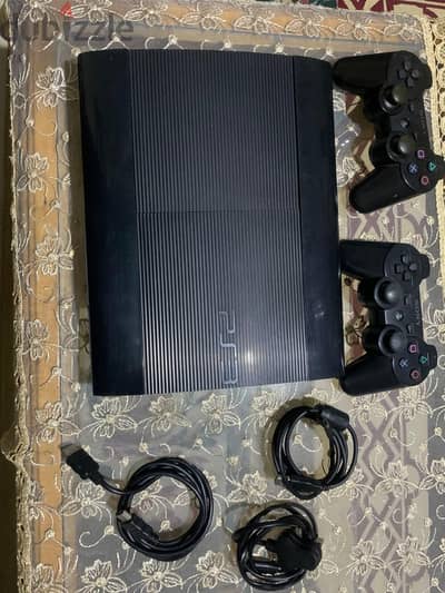 بلايستيشن للبيع- playstation 3 super slim