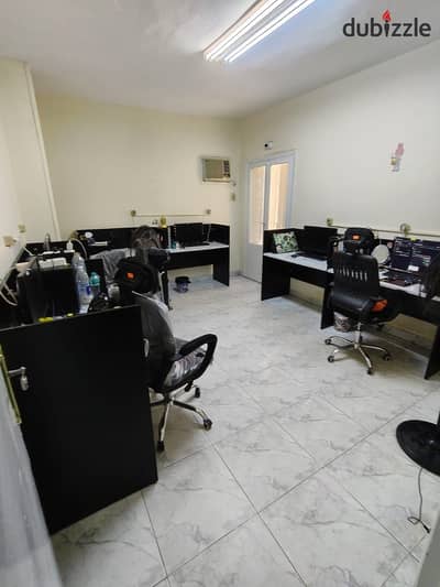 Office for rent in Dokki near the metro 400 meters 8 rooms