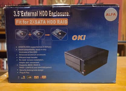 3.5" Eternal HDD Rack