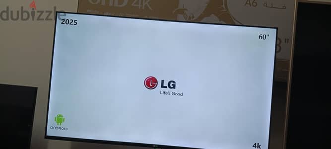 ال جي 60 سمارت اندرويد برسيفر داخلي 4k فريم لس ماليزي تقفيل مصري