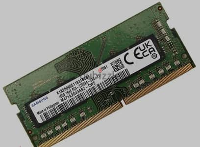 Ram 16G DDR4 لاب توب