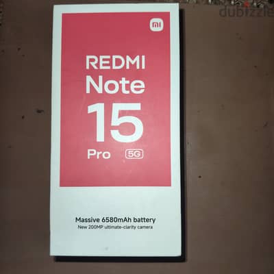 Redmi not 15 pro 5G