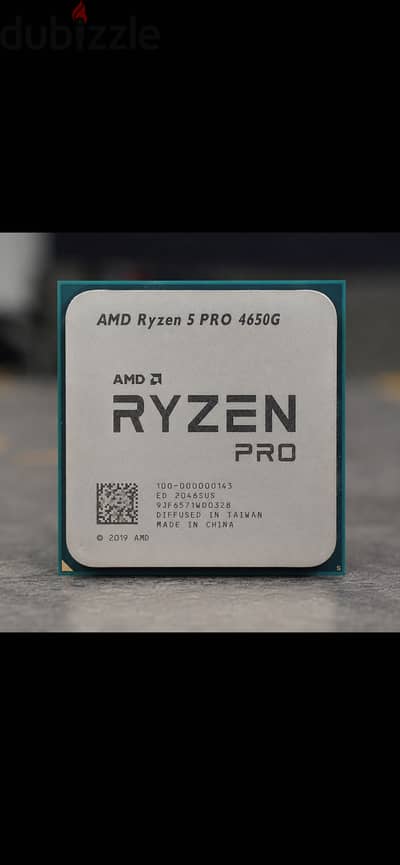 بروسيسور amd ryzen  5 pro 4650g  بحاله ممتاز استعمال شهرين بس ألعاب