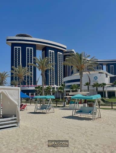 HOT DEAL: ready penthouse with direct sea view in Mazarine New Alamein.