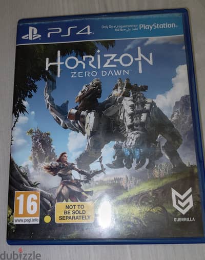 Horizon zero dawn ps4