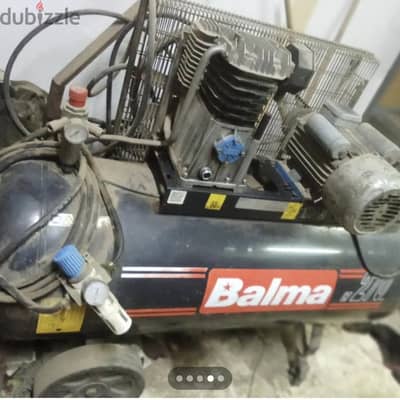 كمبريسور هواء 270 لتر Balma  ايطالى اصلى