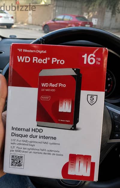 ويسترن ديجيتال ريد برو ١٦ تيرا & Western Digital red pro 16tb