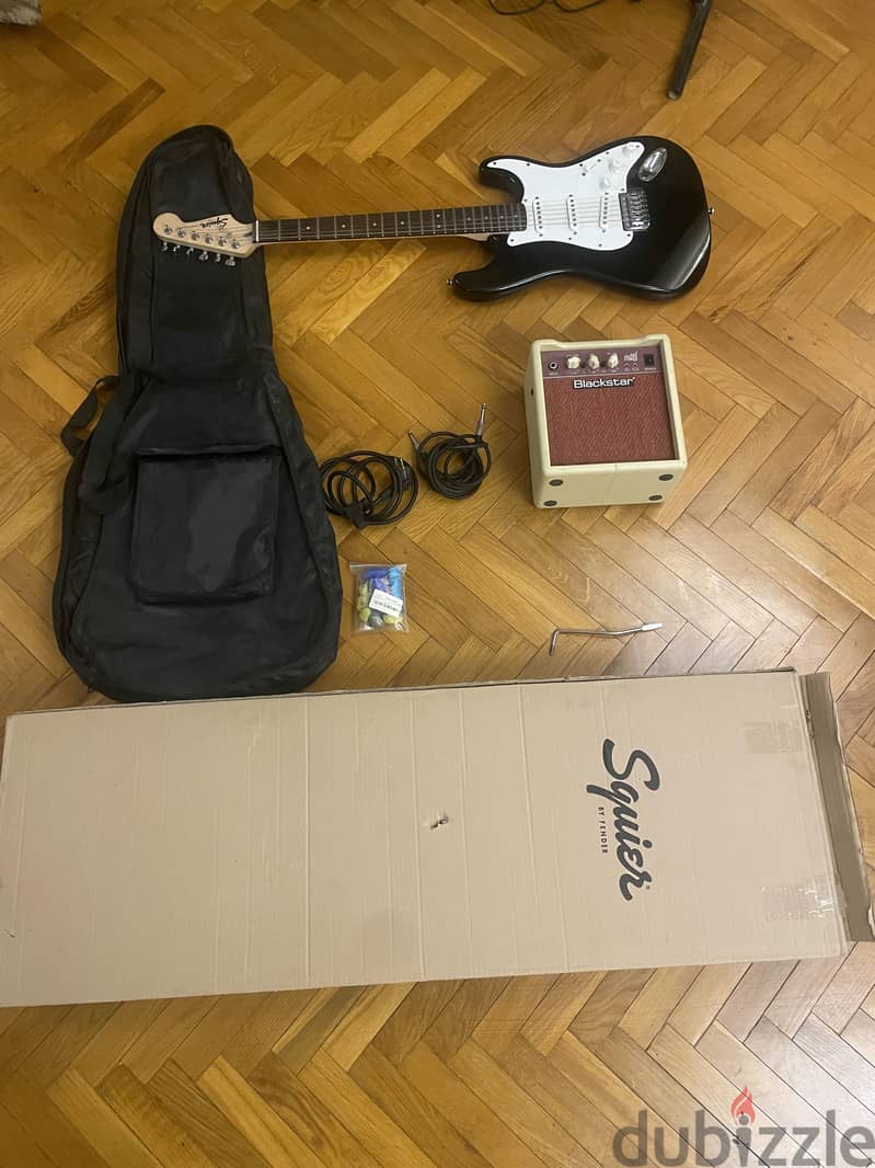 Fender Squier Stratocaster Full Kit 4