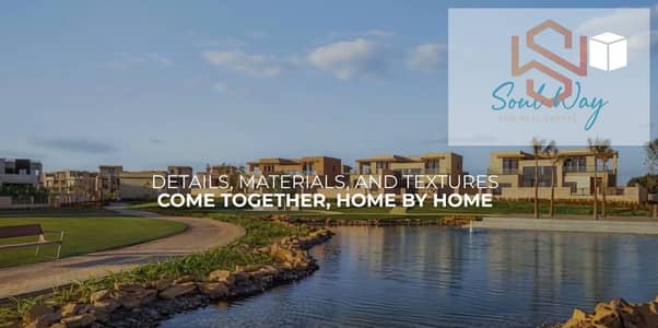 تاون هاوس مميز للبيع في The Estates – New Zayed متشطب بالكامل، بموقع مميز بحري وإطلالة على الـ Landscape.