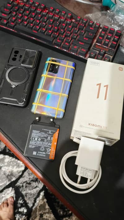 Xiaomi mi 11t 256/8+8 بكل حاجته زيرو اقراء الوصف ورقمي 01015284035