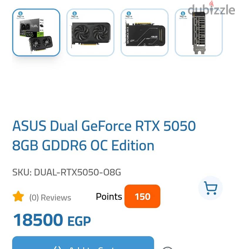 RTX 5050 Asus 4