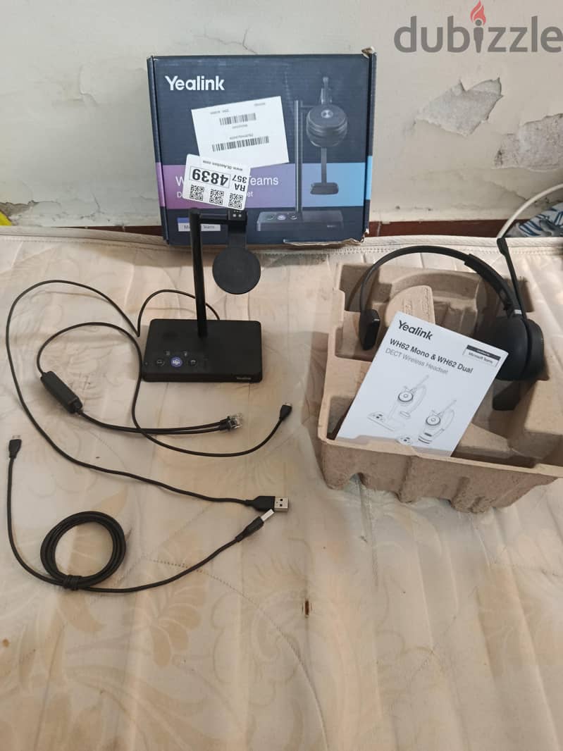 yealink WH62 Mono Dect Wireless Headset 2