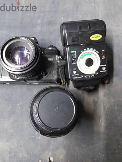 طقم Minolta X-700 كامل للتصوير الفيلم - جسم + 3 عدسات + جرابات