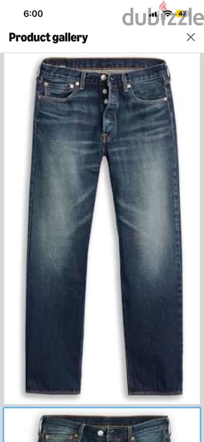 Levis Jeans Original 501