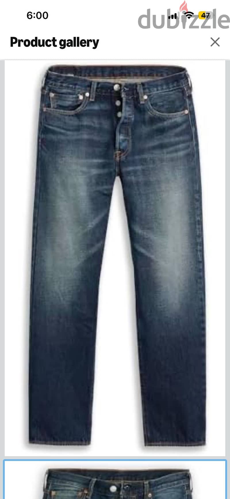 Levis Jeans Original 501 3