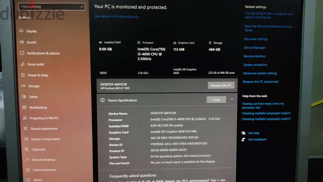 HP ProDesk 600 g1 twr 3
