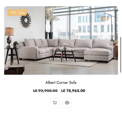 American Furniture Sectional Sofa