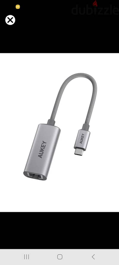 Aukey usb c to ethernet hub adapter