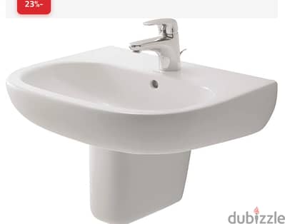 2 حوض duravit مقاس ٦٠ نص ركبه جديد بالغلاف لم يفتح للبيع