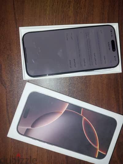 iPhone 16 Pro Max بطاريه ١٠٠% و ١٥ شحنه فقط