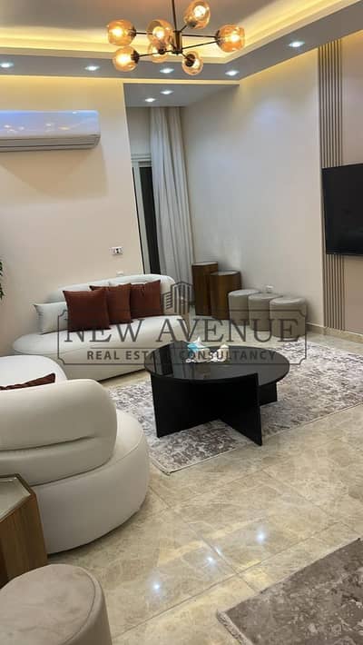 شقة متشطبة سوبر لوكس 160مnorth lotus ي القاهره الجديد جراج خاص، مخزن، أسانسير