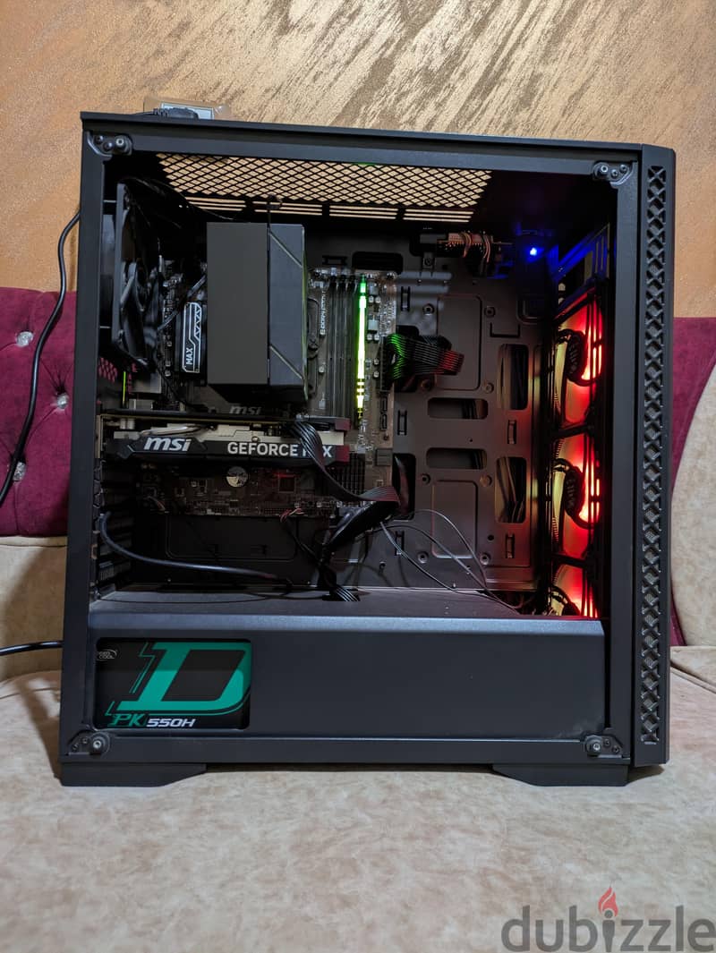 pc gaming Ryzen 5 5600x +rtx 4060 1