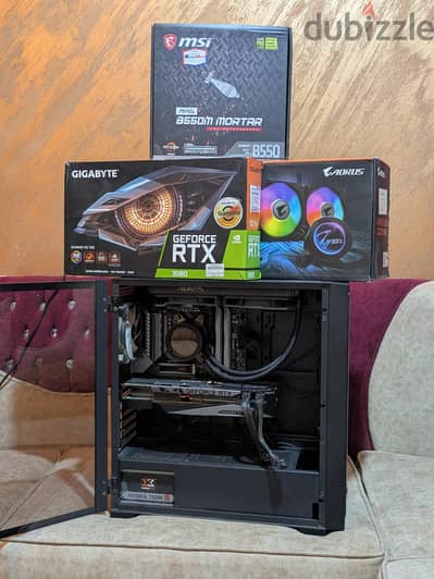 pc gaming Ryzen 7 5700x+rtx 3080